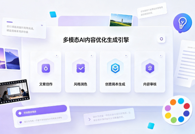 铜鼓县AI智能内容优化创新 多模态生成技术丰富数字内容创作生态