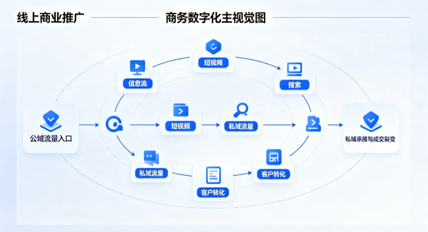 铜鼓县线上商业推广怎么做？全域流量闭环搭建与低成本转化实战指南